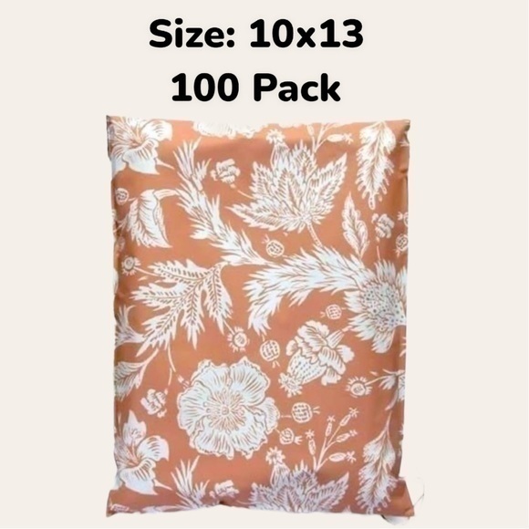 Other - 100 Pack 10x13 PolyMailers TERRACOTTA GARDEN, Shipping Supplies, Mailers